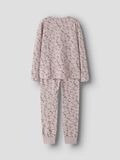Product image thumbnail - &Oslash;KOLOGISK BOMULD PYJAMASS&AElig;T, Violet Ice | 3