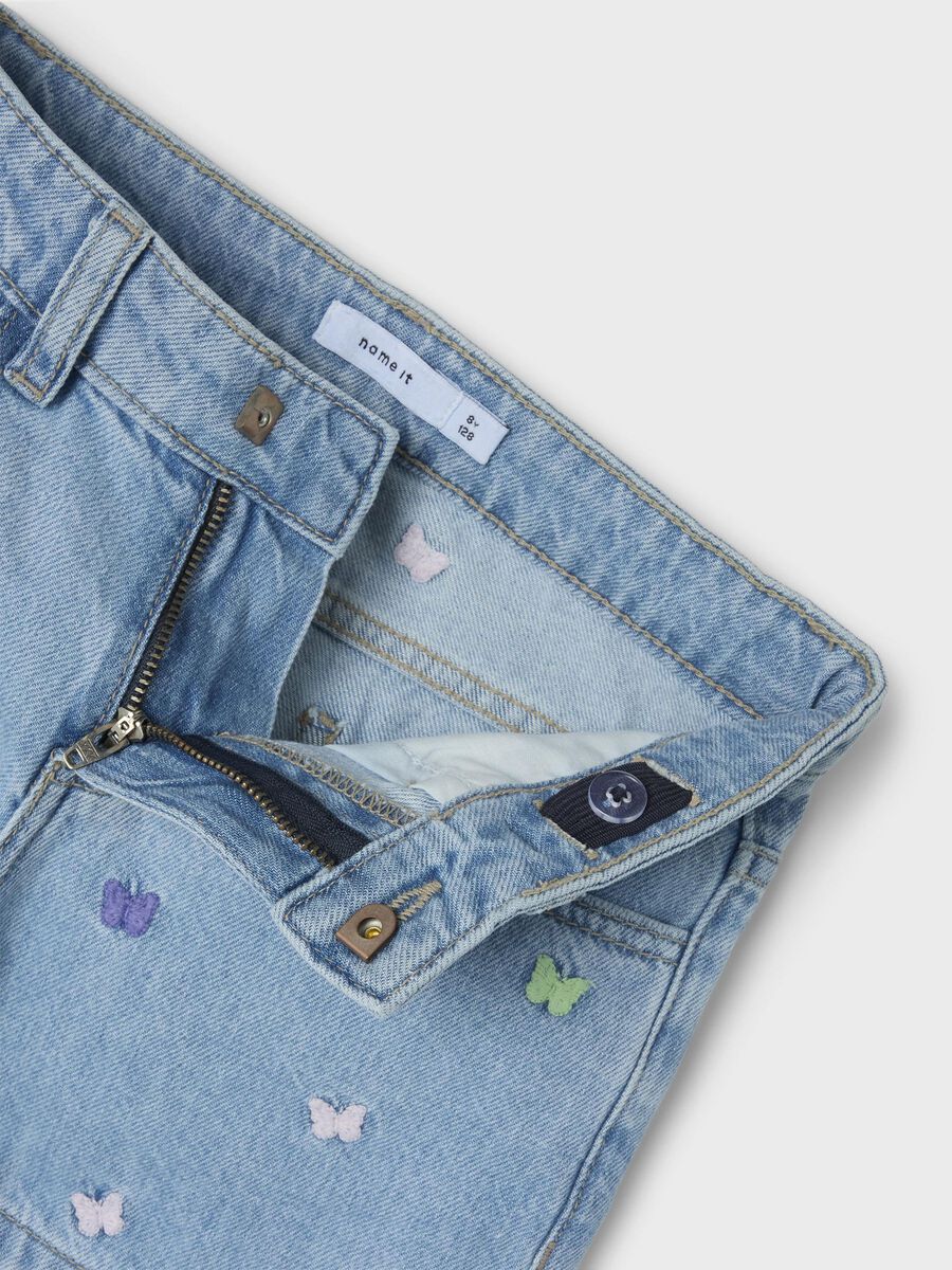 Name it REGULAR FIT DENIM SHORTS, Light Blue Denim, highres - 13229316_LightBlueDenim_1182472_005.jpg