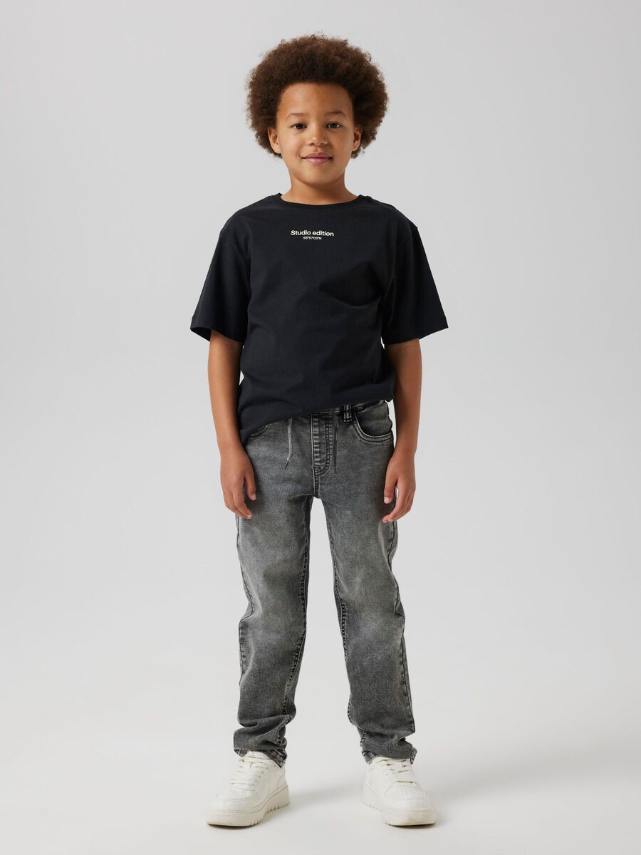 name it SLIM FIT SWEAT JEANS, Medium Grey Denim, highres - 13185212_MediumGreyDenim_008.jpg