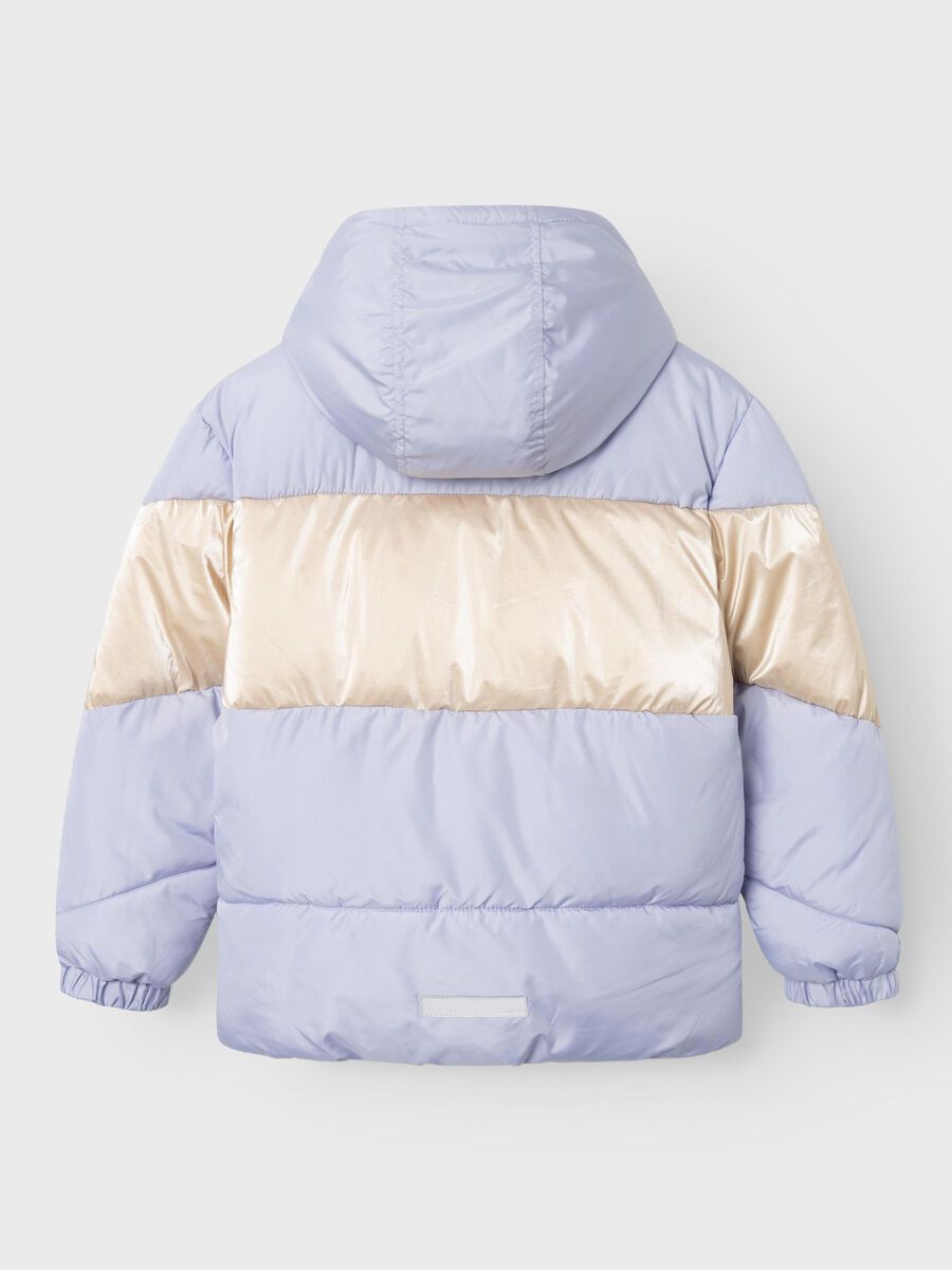 name it FOIL PRINT PUFFER JACKET, Icelandic Blue, highres - 13231169_IcelandicBlue_002.jpg