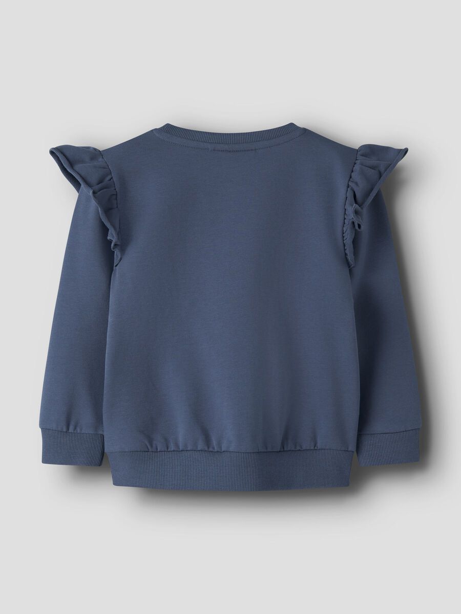 Carousel image - ORGANIC COTTON SWEATSHIRT, Vintage Indigo | 2