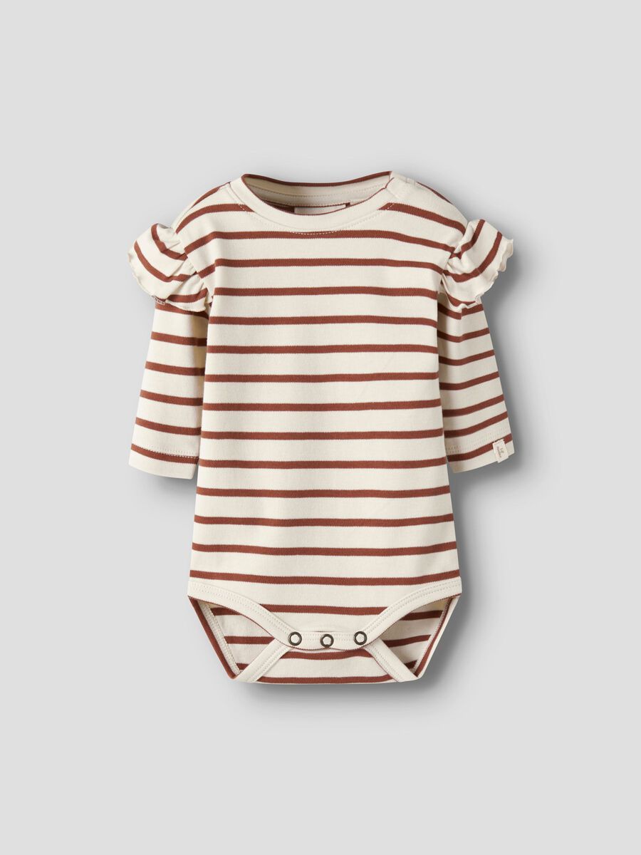 Carousel image 1 ORGANIC COTTON ROMPER, Turtledove