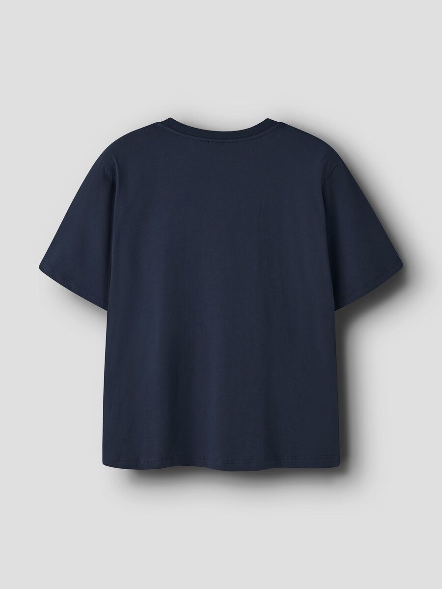 Product carousel image - ORGANIC COTTON T-SHIRT, Navy Blazer | 2