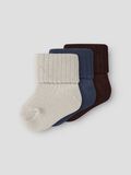 Product image thumbnail - PAQUETE DE 3 UNIDADES CALCETINES, Peyote | 1
