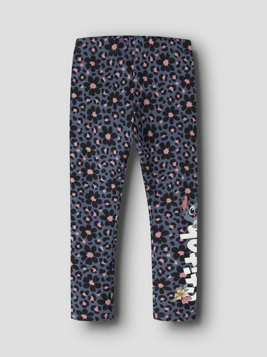 Product carousel image - STITCH LEGGINGS, Vintage Indigo | 1