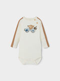 Product image thumbnail - CAR DOG ROMPER, Whisper White | 1