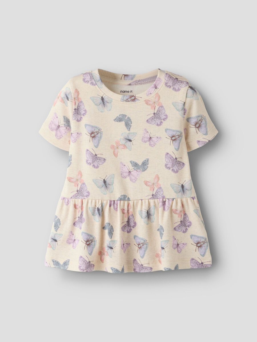 Carousel image - PEPLUM-MALLINEN T-PAITA, Peyote | 1