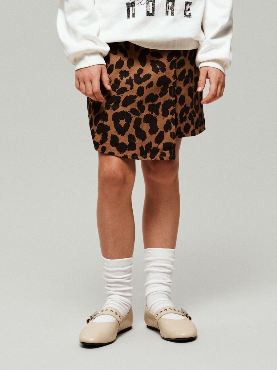 Product carousel image - REGULAR FIT SKORT, Toasted Coconut | 2