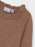 Name it MERINO WOOL DRESS, Cognac, highres - 13199405_Cognac_005.jpg