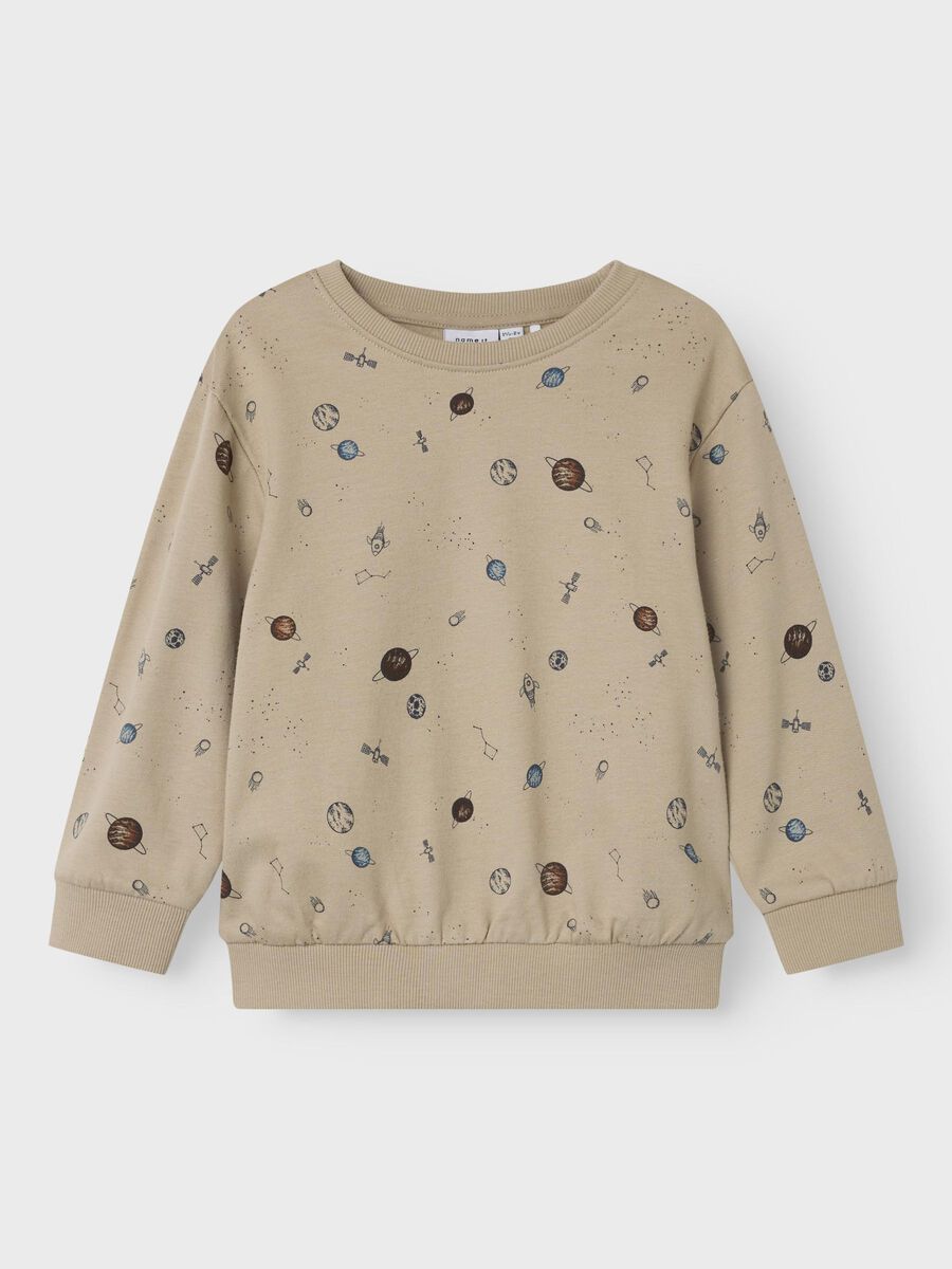 name it REGULAR FIT SWEATSHIRT, Plaza Taupe, highres - 13239587_PlazaTaupe_003.jpg
