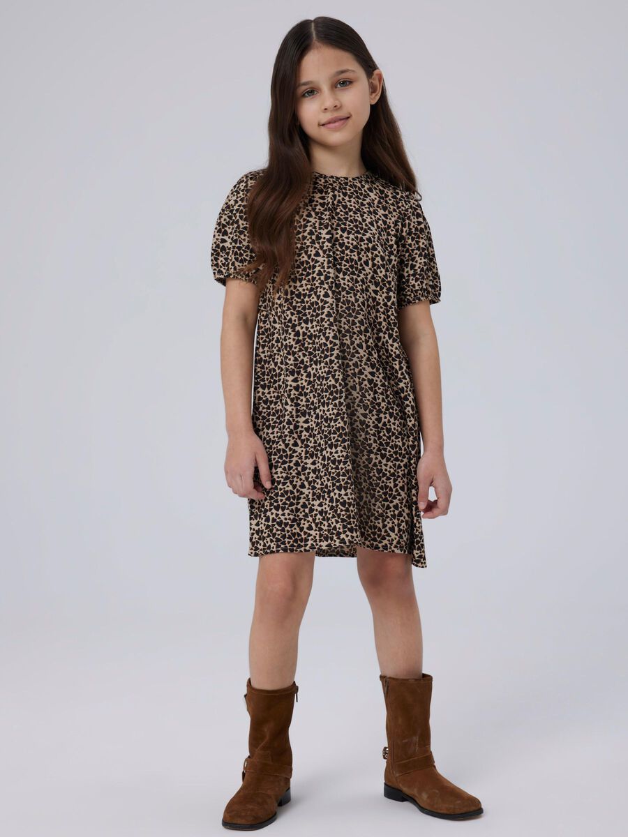 name it SHORTSLEEVED DRESS, Oxford Tan, highres - 13250194_OxfordTan_008.jpg