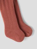 Product image thumbnail - RIB KNITTED PANTYHOSE, Maple Syrup | 3