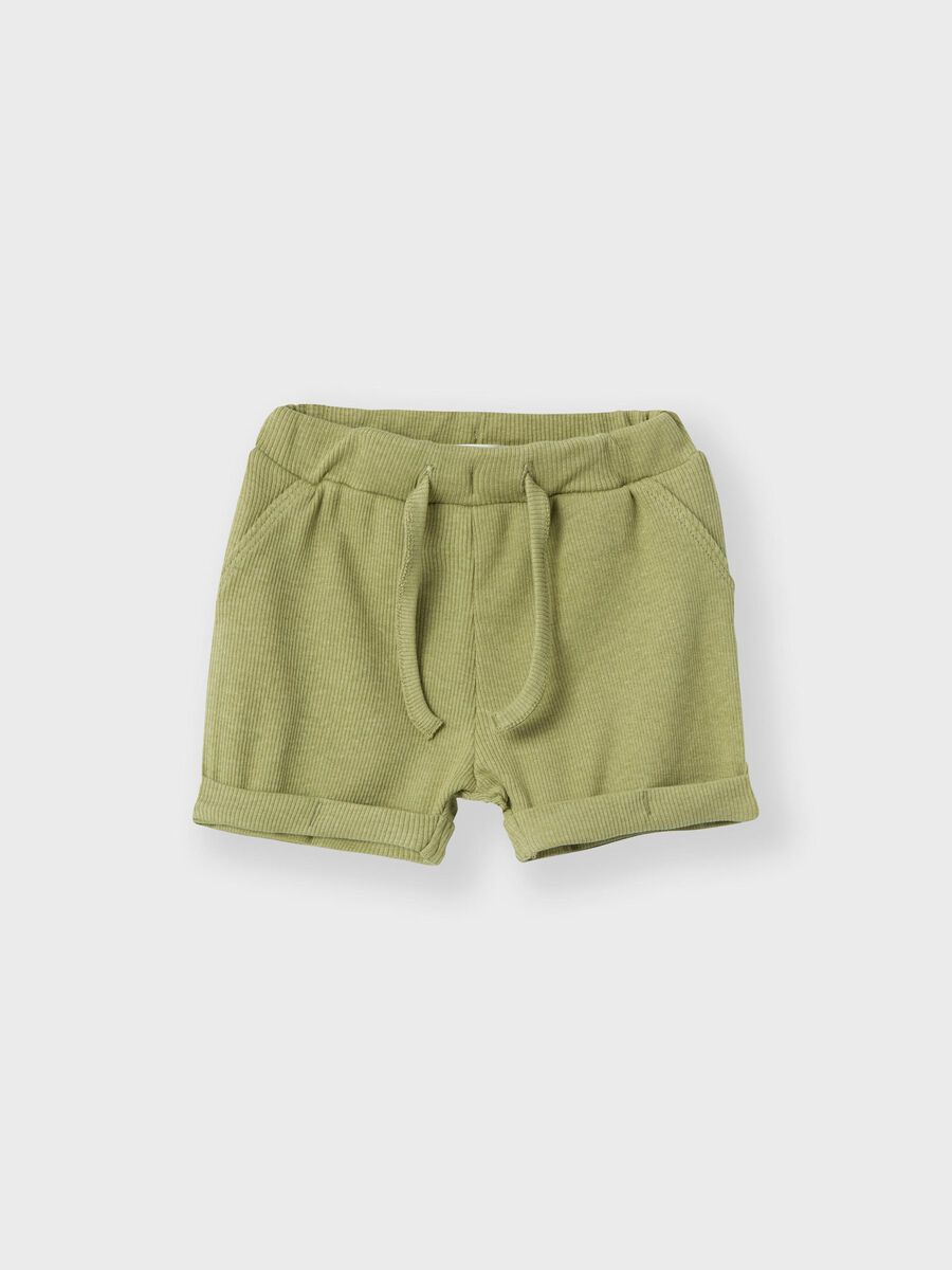 Name it CORTE REGULAR SHORTS, Sage, highres - 13221829_Sage_003.jpg