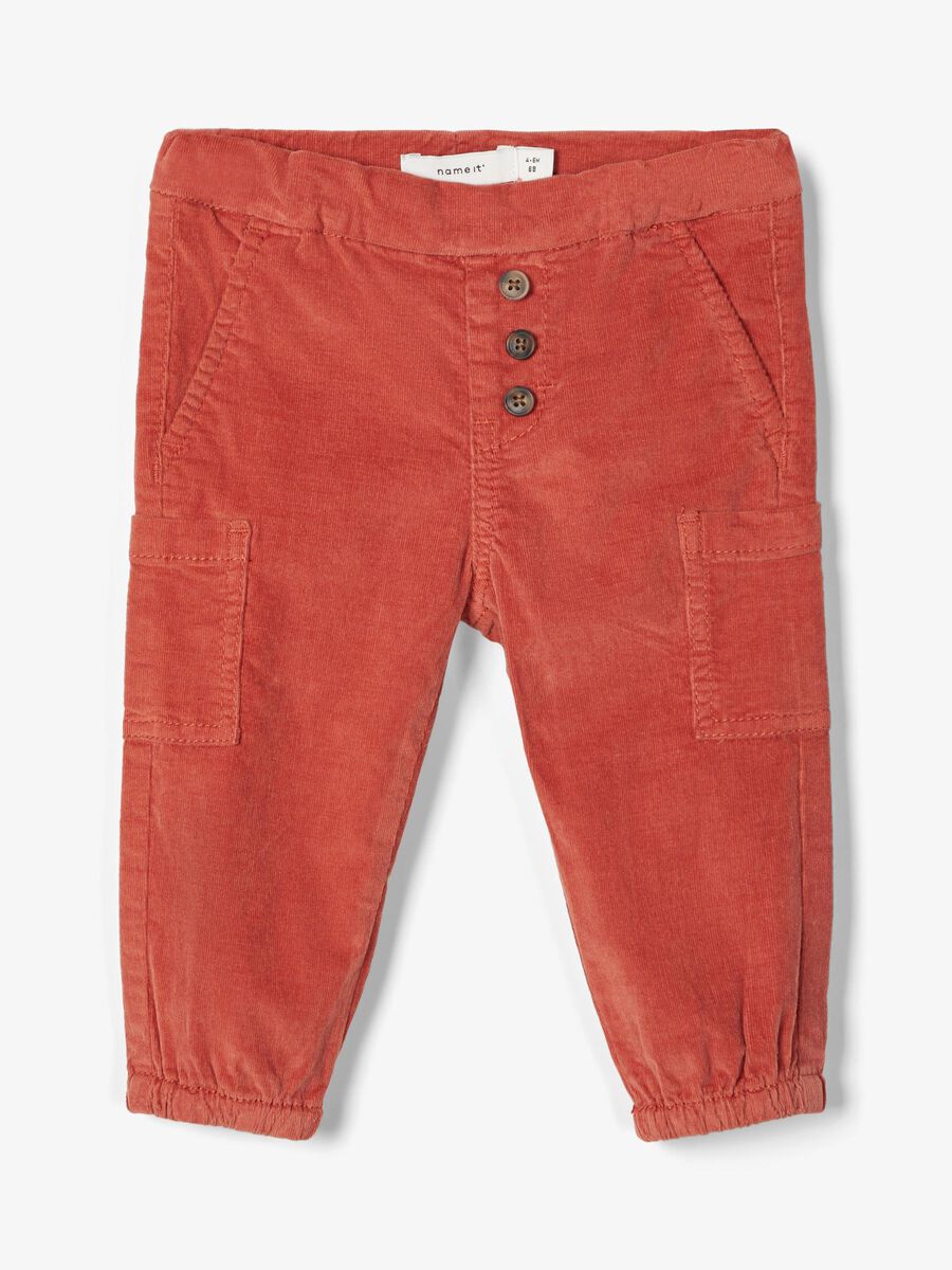 Name it CORDUROY TROUSERS, Burnt Brick, highres - 13180757_BurntBrick_003.jpg