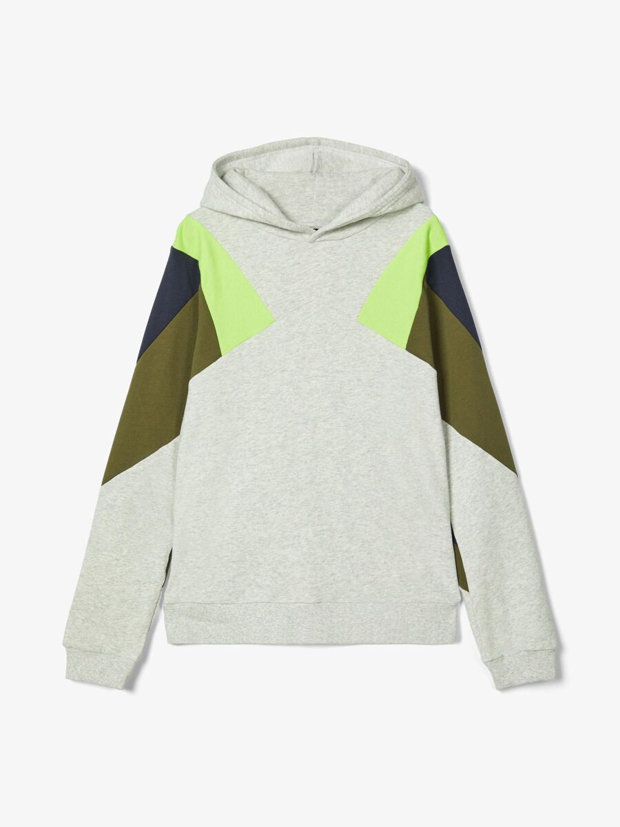 Name it CON ESTAMPADO COLOR BLOCK SUDADERA, Light Grey Melange, highres - 13180676_LightGreyMelange_003.jpg