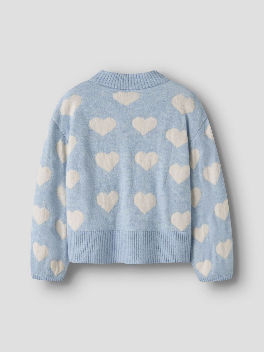 Carousel image - OVERSIZED STRICKPULLOVER, Subdued Blue | 2