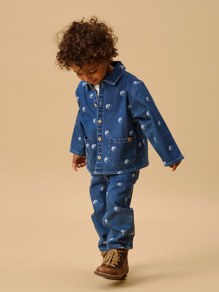 Product carousel image 1 GIACCA IN DENIM, Dark Blue Denim