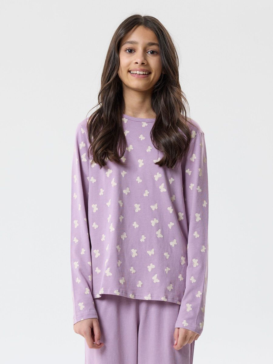 Carousel image 6 LONG SLEEVED PYJAMA SET, Lavender Mist