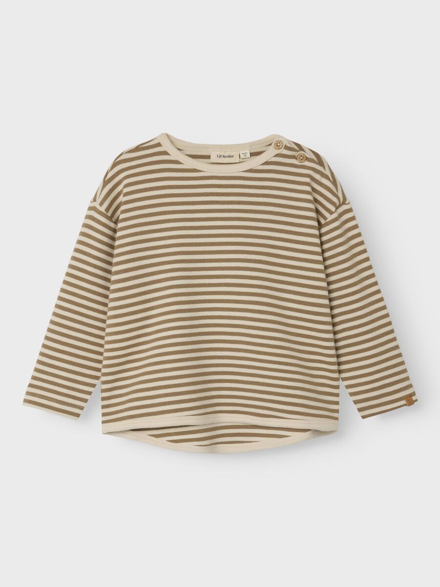 Name it RELAXED FIT TOP MET LANGE MOUWEN, Birch, highres - 13234284_Birch_003.jpg