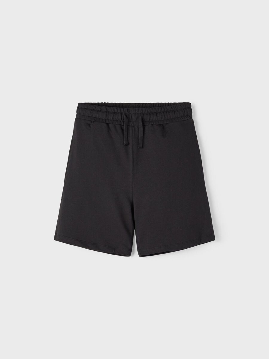 Name it SHORTS IN FELPA, Black, highres - 13190901_Black_003.jpg