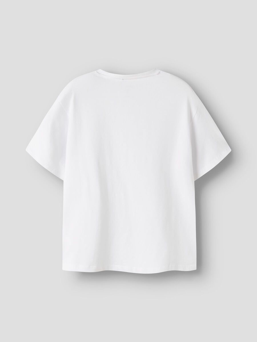 Product carousel image 2 STITCH T-SHIRT, Bright White