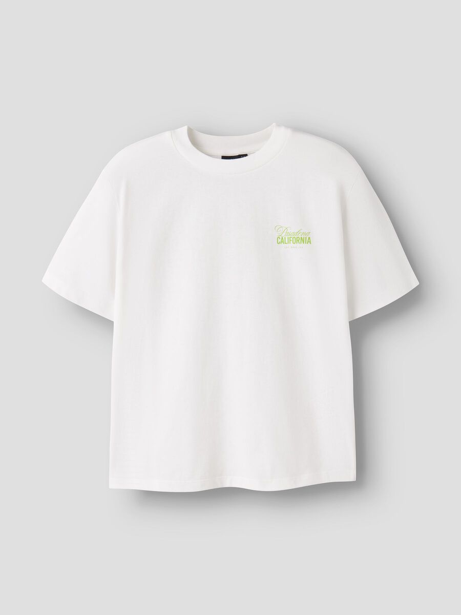 Carousel image - COUPE AMPLE T-SHIRT, White Alyssum | 4