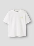 Product image thumbnail - COUPE AMPLE T-SHIRT, White Alyssum | 4