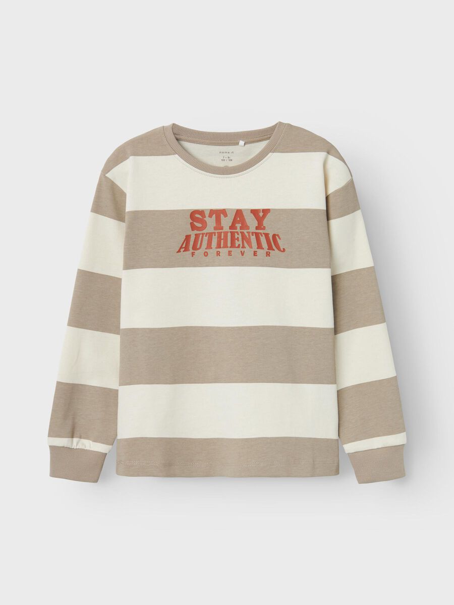 name it GESTREIFTE OBERTEIL MIT LANGEN ÄRMELN, Pure Cashmere, highres - 13225837_PureCashmere_003.jpg