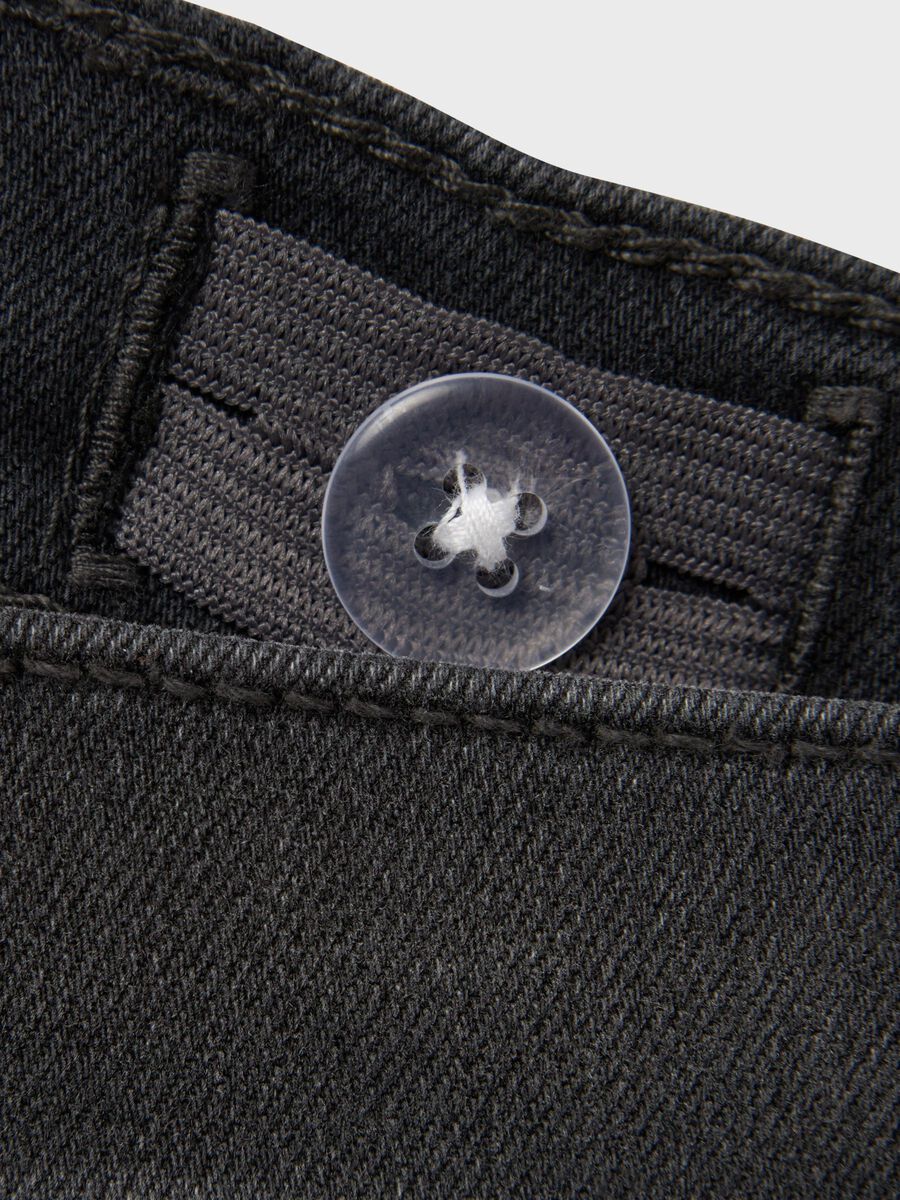 name it SLIM FIT DENIM SHORTS, Dark Grey Denim, highres - 13238091_DarkGreyDenim_005.jpg
