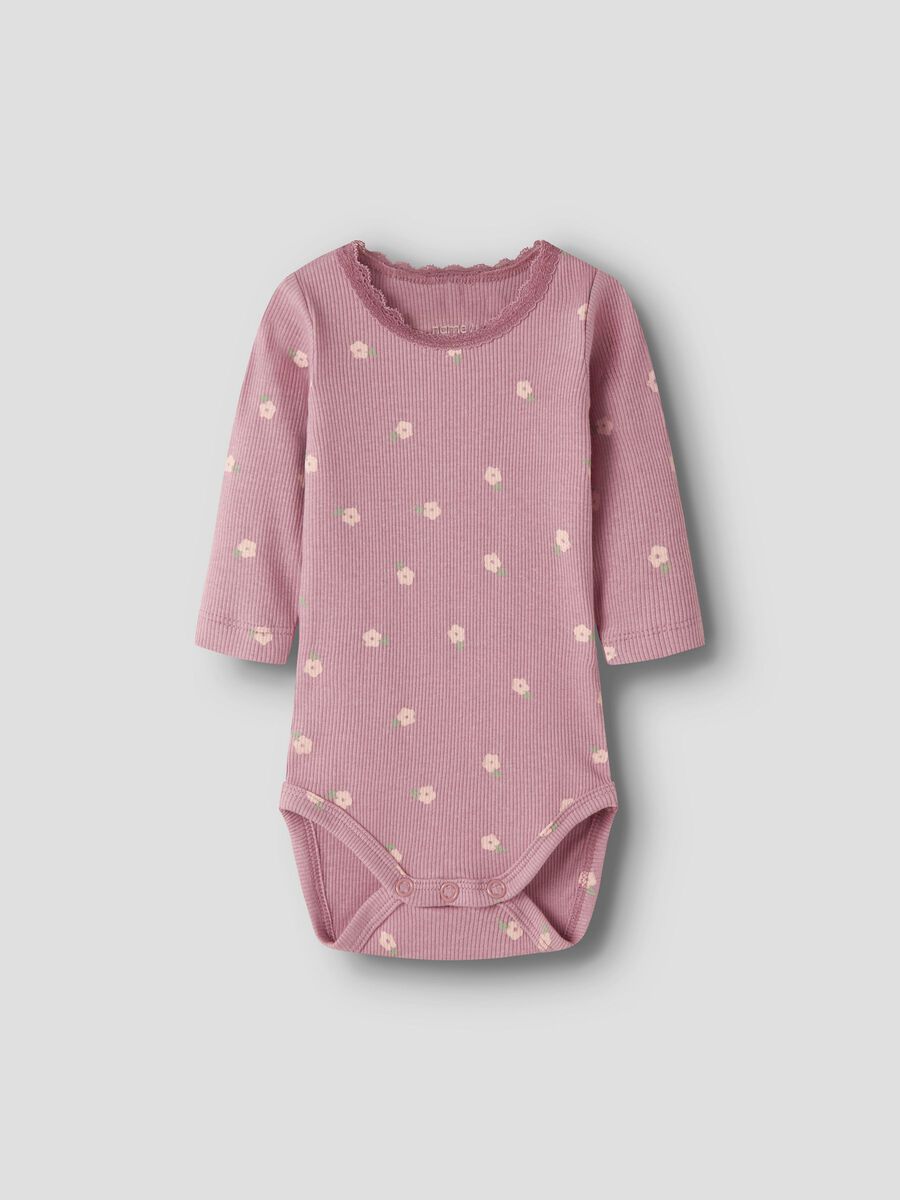 Carousel image 4 ROMPER AND LEGGINGS SET, Lilas