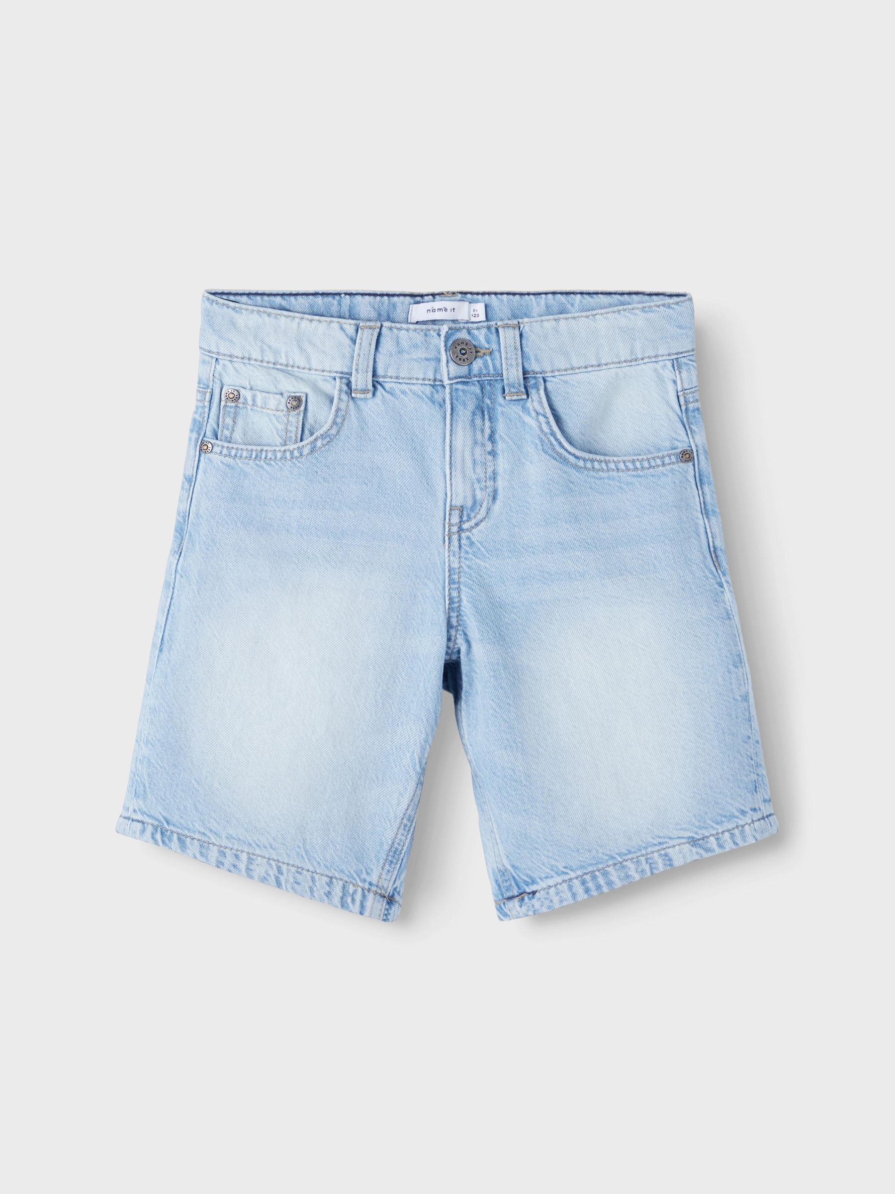 Boys blue jean shorts sales