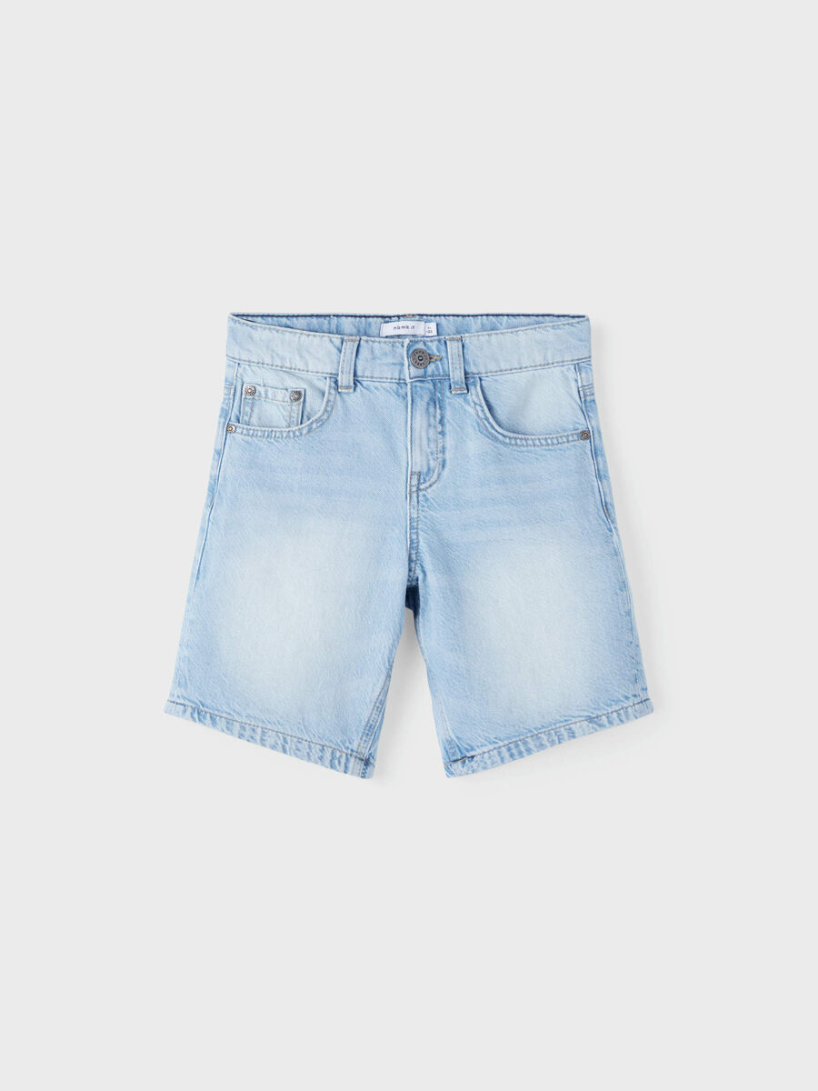 Name it À COUPE BAGGY SHORTS EN JEAN, Light Blue Denim, highres - 13212526_LightBlueDenim_003.jpg