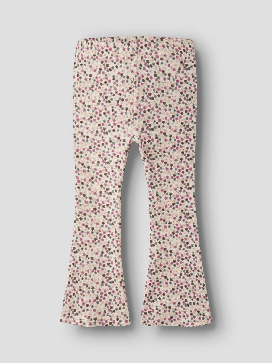 Product carousel image 1 FLARED LEGGINGS, Antique White