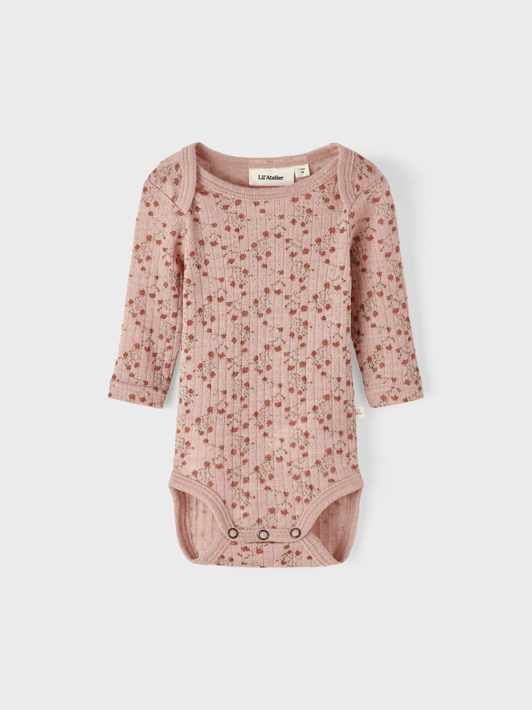 Merino wool top bodysuit baby