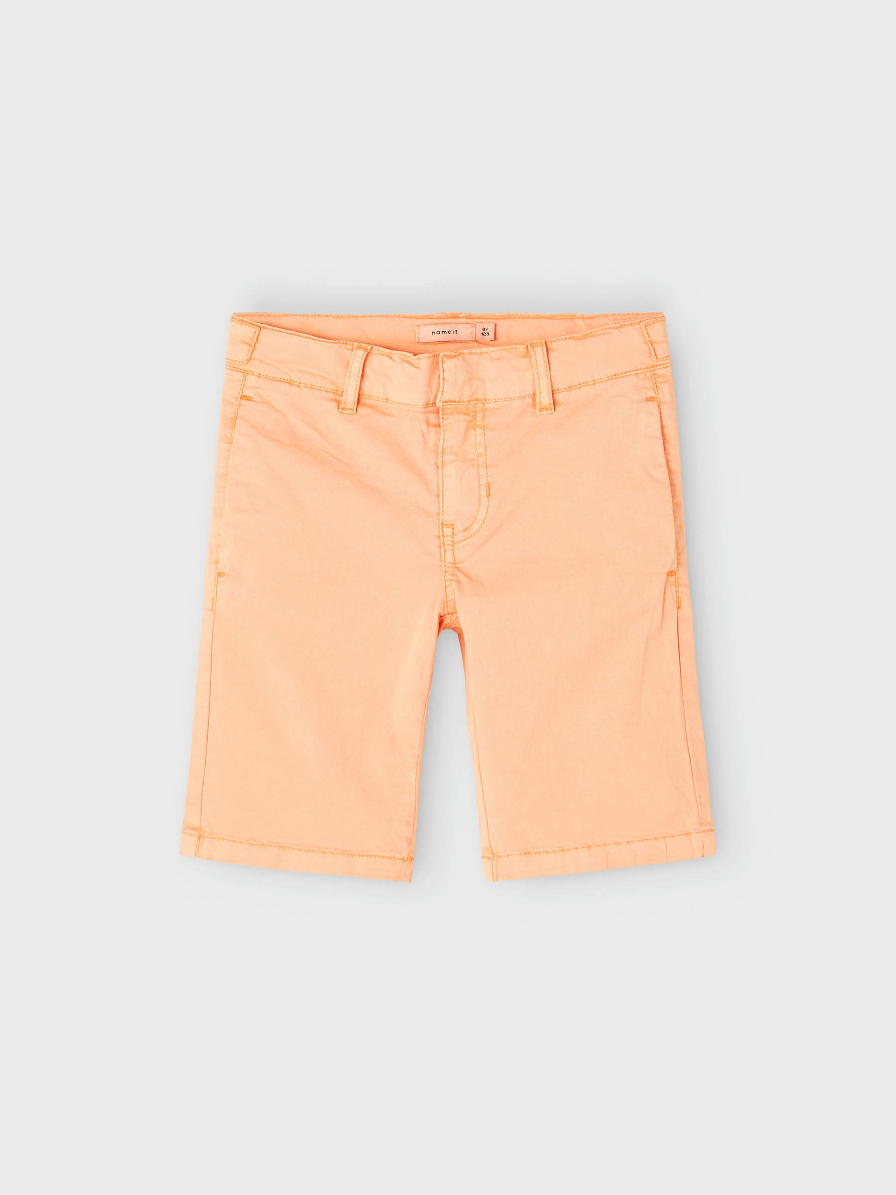 SLIM FIT CHINO SHORTS (Orange) from 