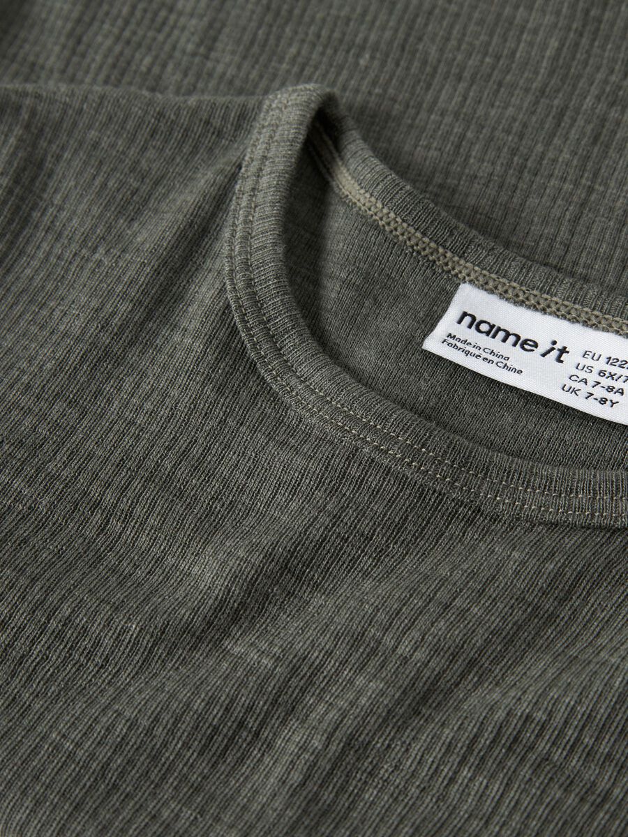 Carousel image 3 MERINO WOOL T-SHIRT, Mulled Basil