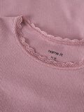 Product image thumbnail - BASIC TOP MET LANGE MOUWEN, Lilas | 3