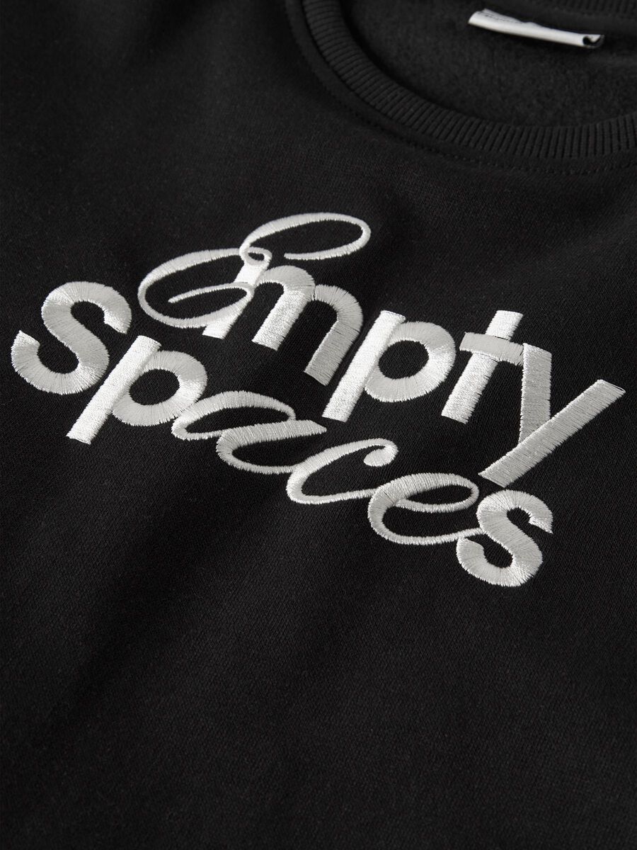 Carousel image 5 REGULAR FIT SWEATSHIRT, Black