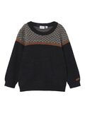 Name it MERINO WOOL KNITTED PULLOVER, Blue Graphite, highres - 13199351_BlueGraphite_001.jpg