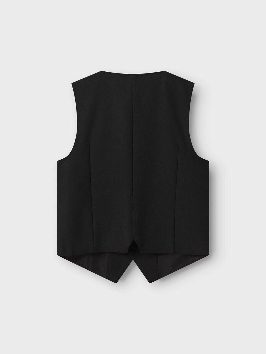 name it COUPE CLASSIQUE GILET, Black, highres - 13219283_Black_002.jpg