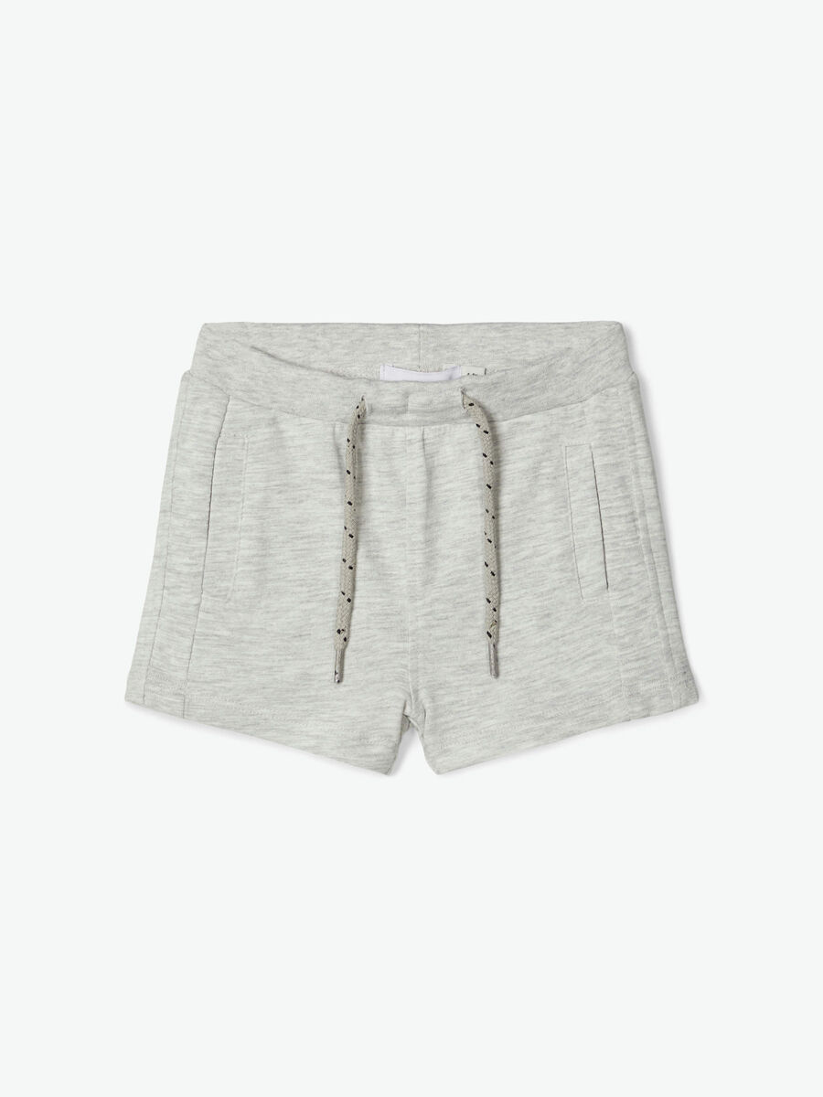 Name it DE ALGODÓN SHORTS DE DEPORTE, Light Grey Melange, highres - 13178179_LightGreyMelange_003.jpg