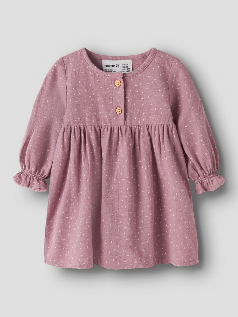 Product carousel image 2 ORGANIC COTTON DRESS, Lilas