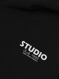 Name it RELAXED FIT HOODIE, Black, highres - 13238498_Black_005.jpg