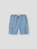 Product image thumbnail - DENIM CARGOSHORTS, Light Blue Denim | 1