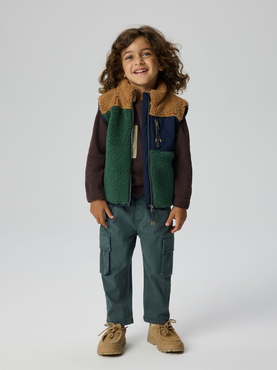 Product carousel image 1 TEDDY GILET, Jungle Green