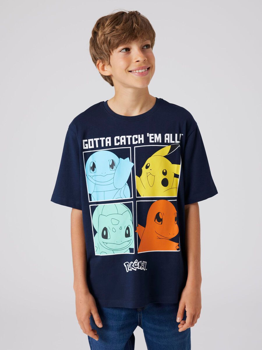 Product carousel image 1 POKEMON T-SHIRT, Navy Blazer