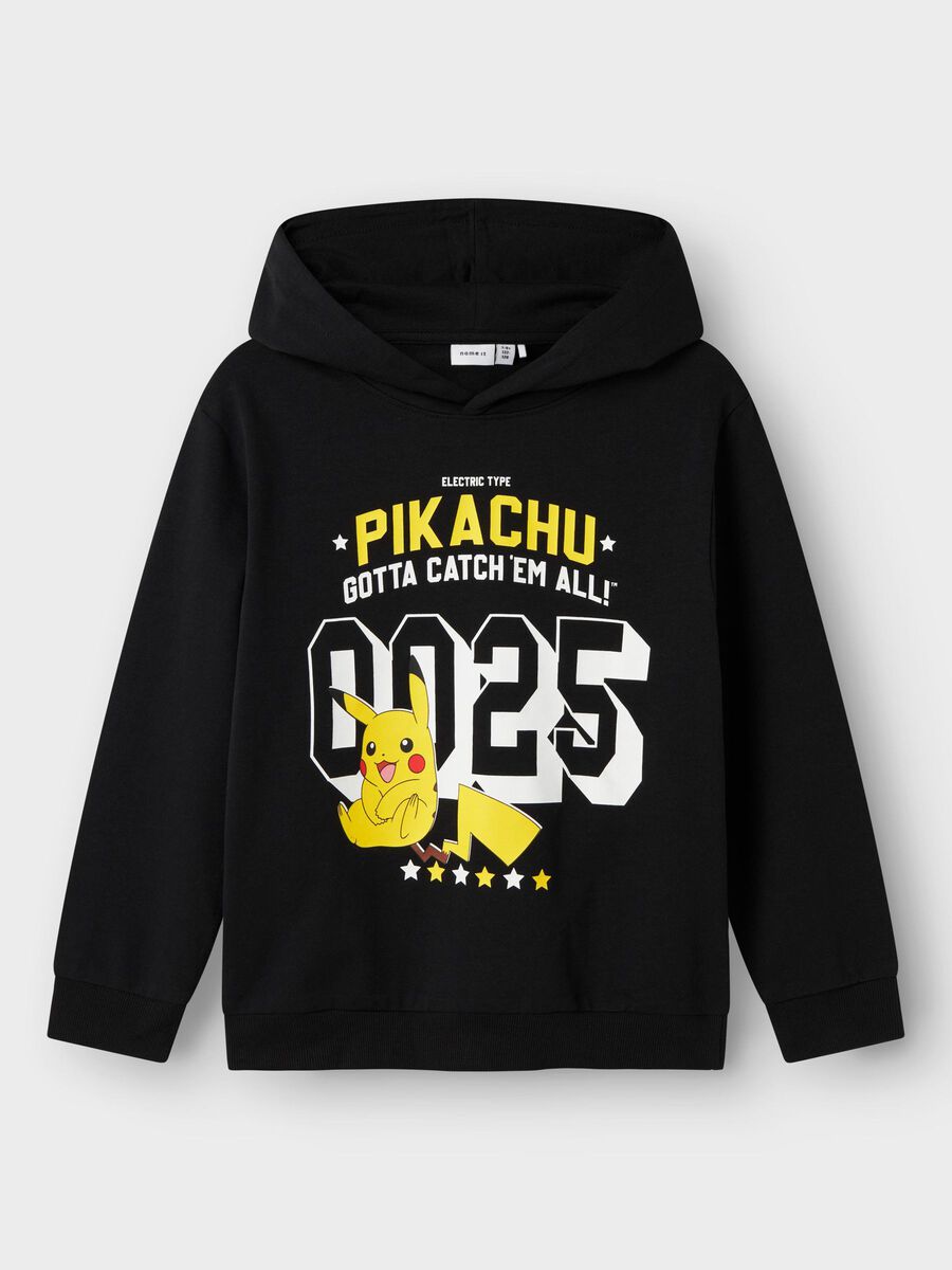 name it À IMPRIMÉ POKÉMON SWEAT À CAPUCHE, Black, highres - 13245079_Black_003.jpg