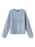 Name it LOOSE FIT KNITTED JUMPER, Dusty Blue, highres - 13197213_DustyBlue_001.jpg