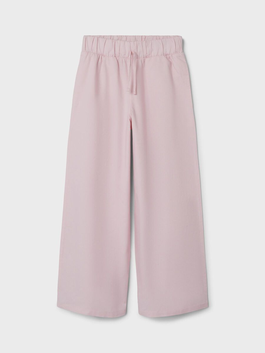 Product carousel image 1 WIDE LEG TROUSERS, Parfait Pink