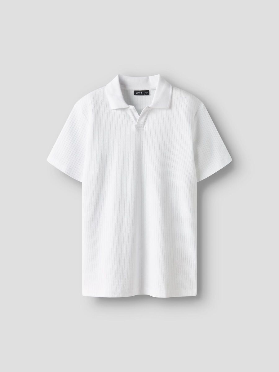 name it ORGANIC COTTON POLO SHIRT, Bright White, highres - 13244152_BrightWhite_003.jpg